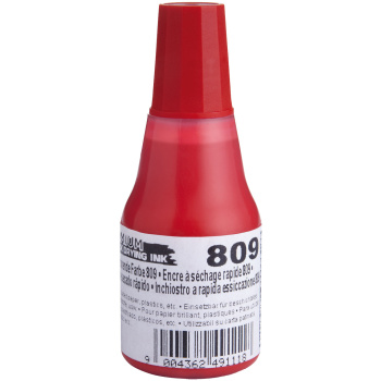 Μελάνι Colop 809 Κόκκινο Ανεξίτηλο Σφραγίδων 25ml Premium