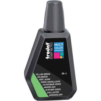 ΜΕΛΑΝΙ TRODAT 7012 YELLOW GREEN 28ml ΓΙΑ ΤΑΜΠΟΝ ΣΦΡΑΓΙΔΩΝ