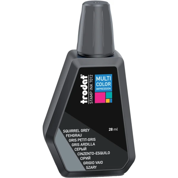 Μελάνι Trodat 7012 Squirrel Grey 28ml για ταμπόν σφραγίδων