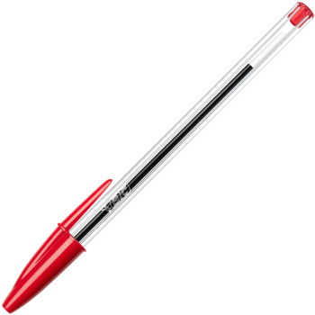Bic Crystal Στυλό διαρκείας 1mm Κόκκινο