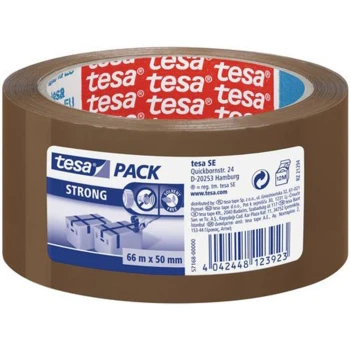 Ταινία Συσκευασίας Καφέ 50mmx66m Tesa Pack Strong