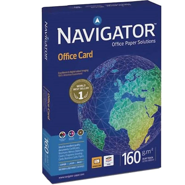 Χαρτί Α4 Navigator 160gr Λευκό 210x297mm πακέτο 250 φύλλα
