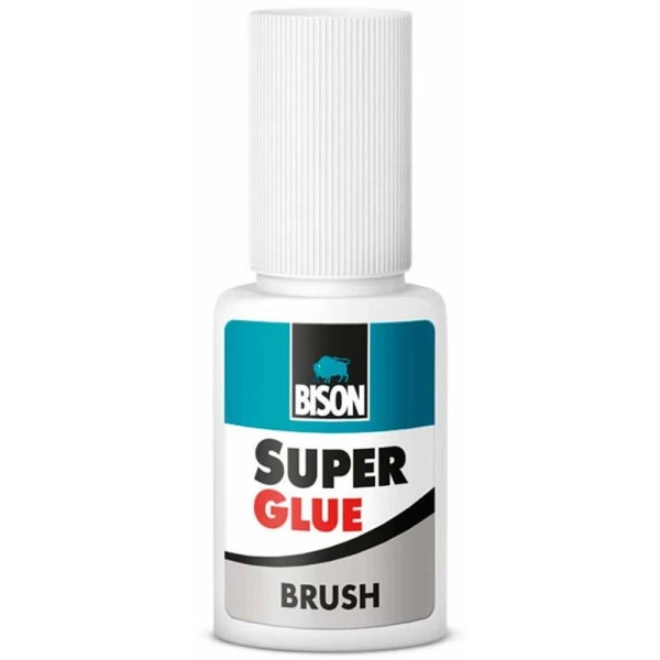 Bison Super Glue 5gr με πινέλο κόλλα στιγμής