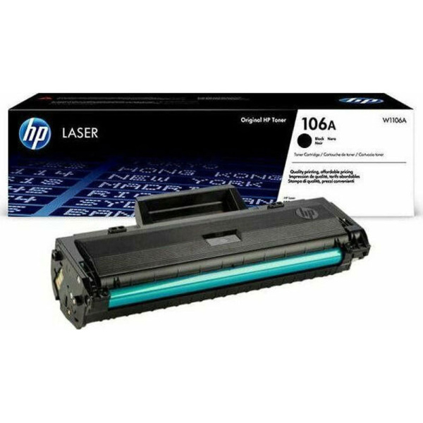 Toner Hp 106A Black Laser Cartridge W1106A