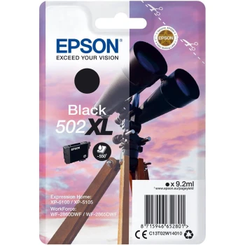 Μελάνι Epson 502xl Black Inkjet Cartridge C13T02W14010