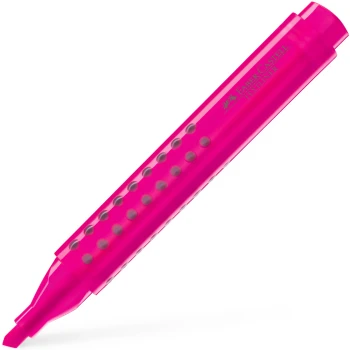 Faber Castell Μαρκαδόρος Υπογράμμισης με Grip Ροζ
