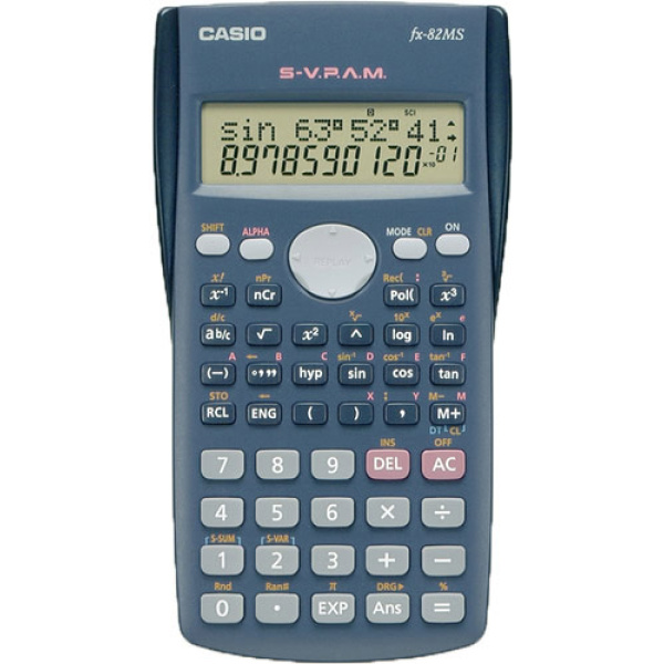 Casio Επιστημονική Αριθμομηχανή FX-82MS