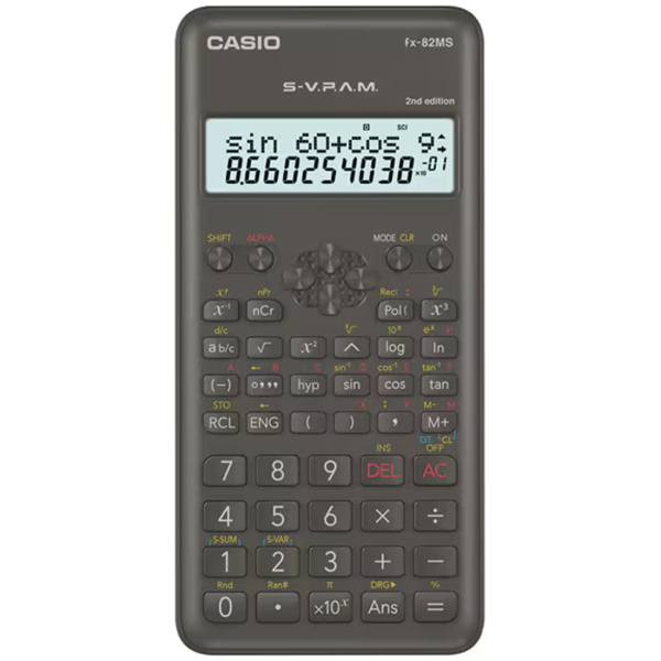 Αριθμομηχανή Casio Επιστημονική FX-82MS 2nd edition