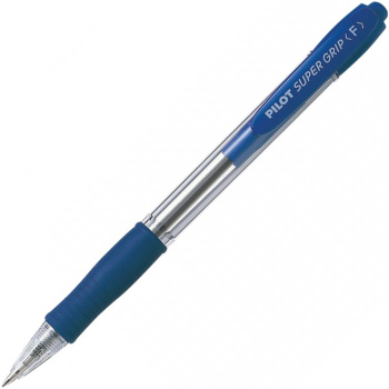 Pilot Super Grip Στυλό Διαρκείας fine Μπλε 0.7mm