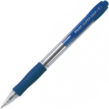 Στυλό Pilot Super Grip 0.7mm μπλε Fine