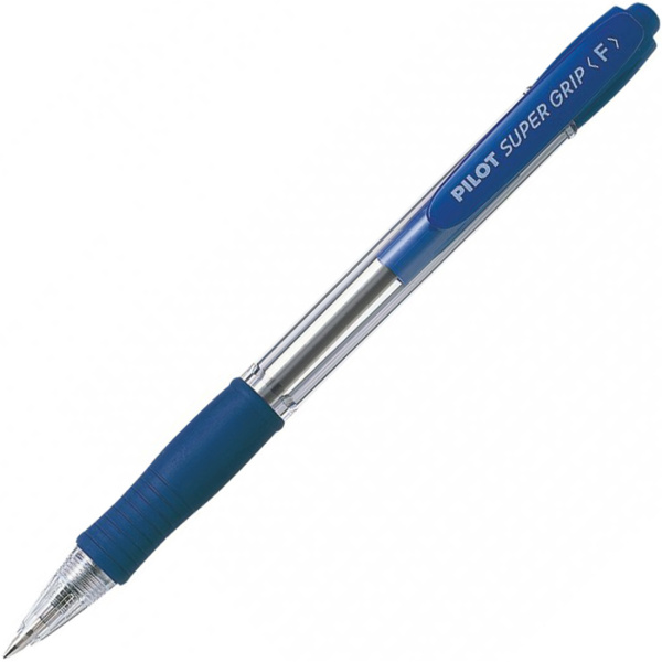 Στυλό Pilot Super Grip 0.7mm μπλε Fine