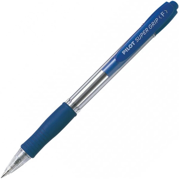 Στυλό Pilot Super Grip 0.7mm μπλε Fine