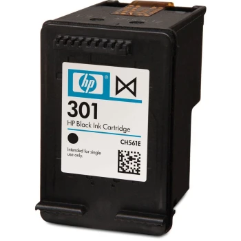 Μελάνι Hp 301 Black CH561EE Inkjet Cartridge Γνήσιο που περιέχει 3ml Μαύρο μελάνι και μπορεί να τυπώσει 170 σελίδες με κάλυψη 5% μιας Α4 σελίδας.