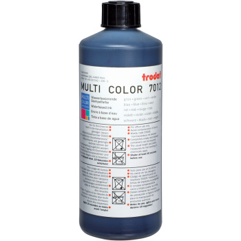Trodat 7012 Μπλε Μελάνι 500ml Απλών Σφραγίδων