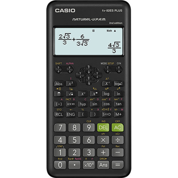 Casio Fx-82es Plus Επιστημονική Αριθμομηχανή 252 λειτουργιών