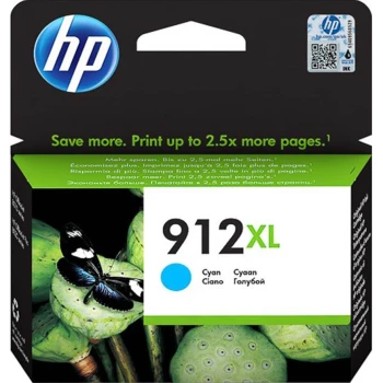 ΜΕΛΑΝΙ HP 912XL CYAN INK CATRIDGE 3YL81A
