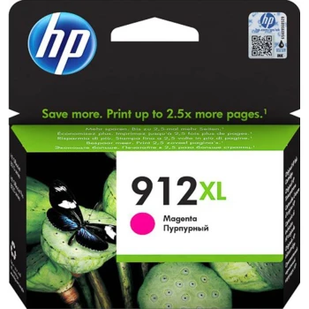 ΜΕΛΑΝΙ HP 912XL MAGENTA INKJET CARTRIDGE 3YL82AE