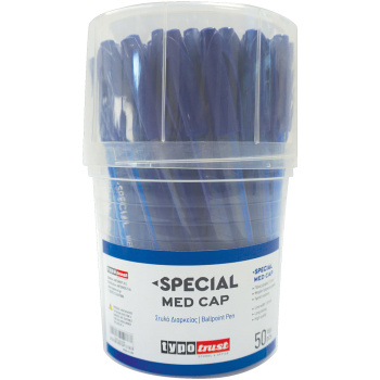Στυλό Special Med Cap Μπλε 1.0mm Διαρκείας
