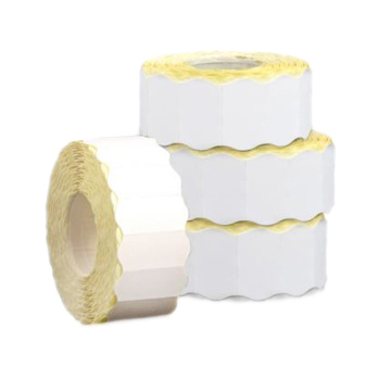 Ετικέτες Ετικετογράφου 26x12mm Λευκές Οβάλ Printex