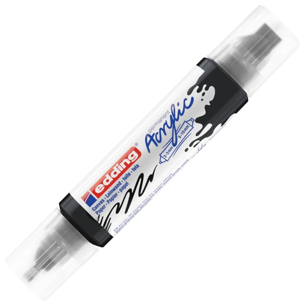 EDDING 5400 BLACK 901 ΑΚΡΥΛΙΚΟΣ 3D ΜΑΡΚΑΔΟΡΟΣ ΔΙΠΛΗΣ ΜΥΤΗΣ