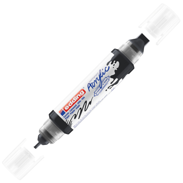 EDDING 5400 BLACK 901 ΑΚΡΥΛΙΚΟΣ 3D ΜΑΡΚΑΔΟΡΟΣ ΔΙΠΛΗΣ ΜΥΤΗΣ