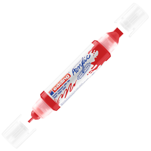 Edding 5400 Traffic Red 902 Ακρυλικός 3D Μαρκαδόρος