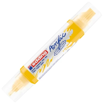 EDDING 5400 TRAFFIC YELLOW 905 ΑΚΡΥΛΙΚΟΣ 3D ΜΑΡΚΑΔΟΡΟΣ ΔΙΠΛΗΣ ΜΥΤΗΣ