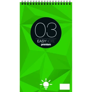 EasyNote Μπλοκ Σπιράλ Νο3 Ριγέ Σημειώσεων 10.5Χ18cm Premium