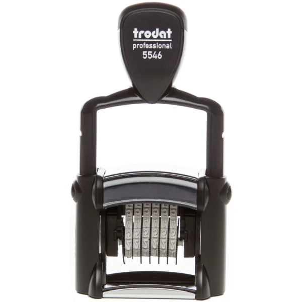 ΣΦΡΑΓΙΔΑ ΑΡΙΘΜΗΣΗΣ TRODAT PROFESSIONAL 5546 ΜΕ 6 ΑΡΙΘΜΟΥΣ ΥΨΟΥΣ 4mm