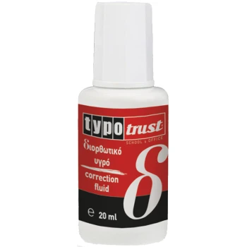 ΔΙΟΡΘΩΤΙΚΟ ΥΓΡΟ TYPOTRUST CORRECTION FLUID 20ml
