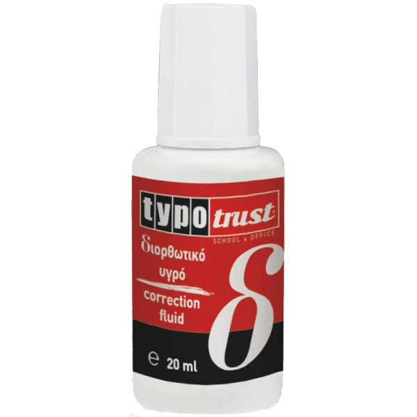 ΔΙΟΡΘΩΤΙΚΟ ΥΓΡΟ TYPOTRUST CORRECTION FLUID 20ml