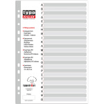 Διαχωριστικά Α-Ω Ελληνικό Ευρετήριο Α4 Typofiling Πλαστικά
