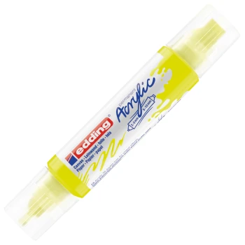 EDDING 5400 NEON YELLOW 065 ΑΚΡΥΛΙΚΟΣ 3D ΜΑΡΚΑΔΟΡΟΣ ΔΙΠΛΗΣ ΜΥΤΗΣ