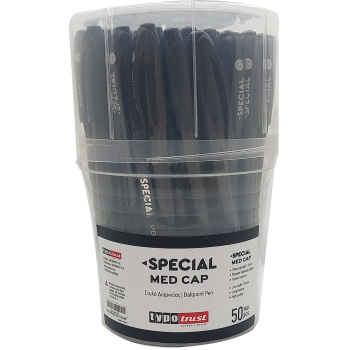 Στυλό Special Med Cap Μαύρο 1.0mm Διαρκείας