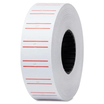 Ετικέτες Ετικετογράφου 21x12 Κόκκινη Γραμμή Printex