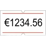 ΕΤΙΚΕΤΕΣ ΕΤΙΚΕΤΟΓΡΑΦΟΥ 21x12 ΚΟΚΚΙΝΗ ΓΡΑΜΜΗ PRINTEX