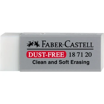 Γόμα Λευκή Faber Castell Dust-Free Vinyl Eraser 187120