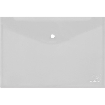 ΦΑΚΕΛΟΣ ΜΕ ΚΟΥΜΠΙ Α4 ΔΙΑΦΑΝΟΣ ΛΕΥΚΟΣ 33x23.2cm TYPOTRUST FP25004-10