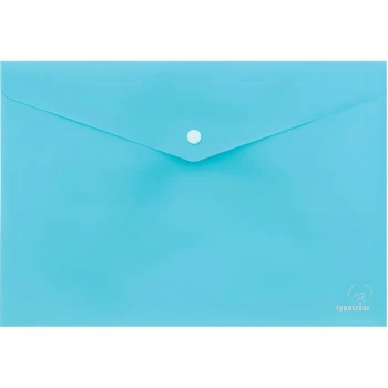 ΦΑΚΕΛΟΣ ΜΕ ΚΟΥΜΠΙ Α4 ΠΑΣΤΕΛ ΓΑΛΑΖΙΟΣ 33x23.2cm TYPOTRUST FP25304-15