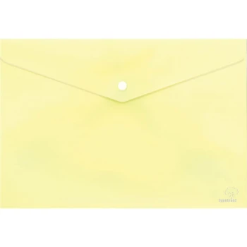 ΦΑΚΕΛΟΣ ΜΕ ΚΟΥΜΠΙ Α4 ΠΑΣΤΕΛ ΚΙΤΡΙΝΟΣ 33x23.2cm TYPOTRUST FP25304-05