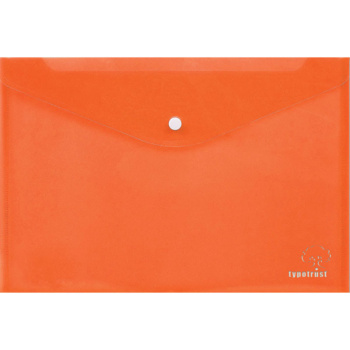 ΦΑΚΕΛΟΣ ΜΕ ΚΟΥΜΠΙ Α4 ΠΟΡΤΟΚΑΛΙ 33x23.2cm TYPOTRUST FP25004-06