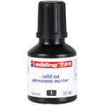 Μελάνι Edding T25 Μαύρο Ανεξίτηλων Μαρκαδόρων 30ml