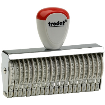 TRODAT 15320 ΣΦΡΑΓΙΔΑ ΑΡΙΘΜΗΣΗΣ 20 ΑΡΙΘΜΩΝ ΥΨΟΥΣ 3mm