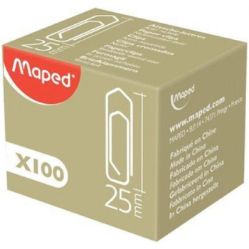 ΣΥΝΔΕΤΗΡΕΣ MAPED ΥΨΟΥΣ 25mm ΣΕ ΚΟΥΤΙ 100 ΤΕΜΑΧΙΩΝ No 032010