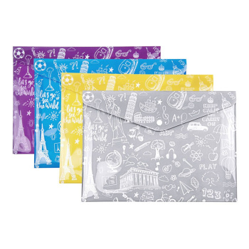 Φάκελοι Doodle Bags Color Set