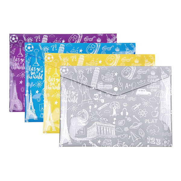 Φάκελοι Doodle Bags Color Set