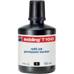 Μελάνι Edding T100 Μαύρο Ανεξίτηλων Μαρκαδόρων 100ml