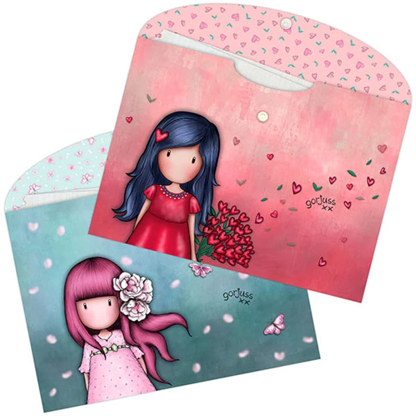 ΣΕΤ ΦΑΚΕΛΟΣ ΚΟΥΜΠΙ GORJUSS CHERRY BLOSSOM & LOVE GROWS 669GJS08