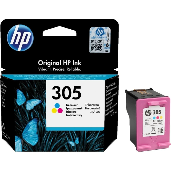 Μελάνι Hp 305 Tri-Colour 3YM60AE Inkjet Cartridge