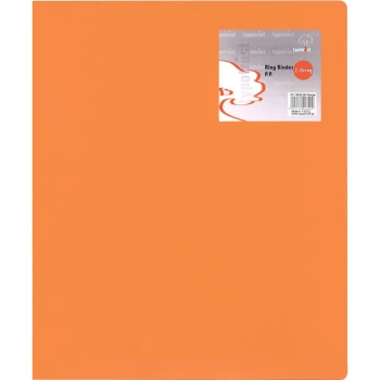 Ντοσιέ Α4 Πορτοκαλί 2 Κρίκων 2.6cm Ράχη Typotrust FP15022-06